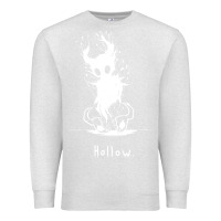 Oatmeal Heather hollow void ,hollow knight  t shirt Premium Sweatshirt - artisFamous