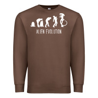 Alien Evolution Premium Sweatshirt | Teevron