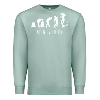 Seafoam alien evolution Premium Sweatshirt - artisFamous