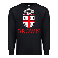 Black brown university Premium Sweatshirt - artisFamous