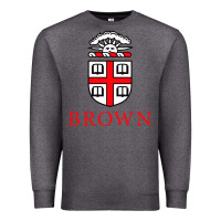 Charcoal Heather brown university Premium Sweatshirt - artisFamous