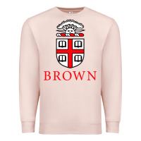 Pale Pink brown university Premium Sweatshirt - artisFamous