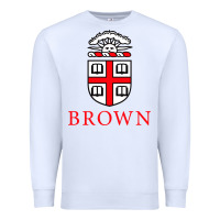 White brown university Premium Sweatshirt - artisFamous