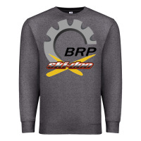 Charcoal Heather brp ski doo Premium Sweatshirt - artisFamous