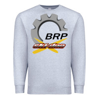 Heather Grey brp ski doo Premium Sweatshirt - artisFamous