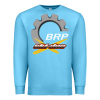 Ocean Blue brp ski doo Premium Sweatshirt - artisFamous