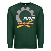 Sports Green brp ski doo Premium Sweatshirt - artisFamous