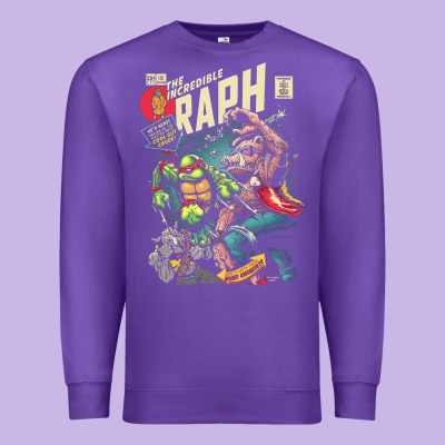The Incredible Raph Premium Sweatshirt Designed By Artisfamous