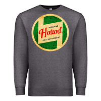 Charcoal Heather hot rod built not bought Premium Sweatshirt - artisFamous