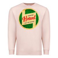 Pale Pink hot rod built not bought Premium Sweatshirt - artisFamous