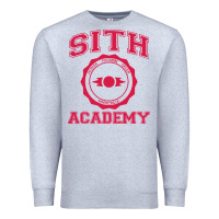 Heather Grey sith academy Premium Sweatshirt - artisFamous