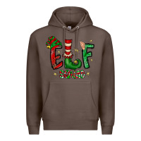 Coffee Elf Squad Premium Hoodie - CowhideDigitalArt