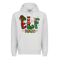 Dove Grey Elf Squad Premium Hoodie - CowhideDigitalArt