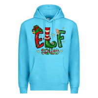 Ocean Blue Elf Squad Premium Hoodie - CowhideDigitalArt