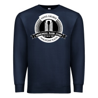 Navy hans gruber day Premium Sweatshirt - artisFamous