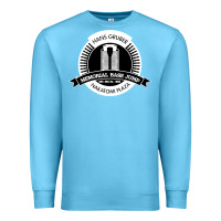 Ocean Blue hans gruber day Premium Sweatshirt - artisFamous