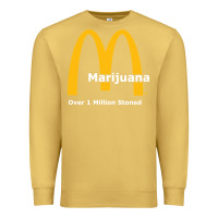 Antique Gold marijuana over 1 million stoned Premium Sweatshirt - artisFamous