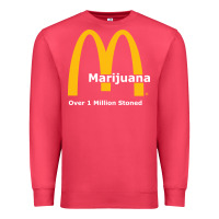 Cardinal marijuana over 1 million stoned Premium Sweatshirt - artisFamous