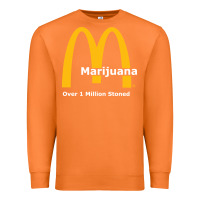 Carrot marijuana over 1 million stoned Premium Sweatshirt - artisFamous
