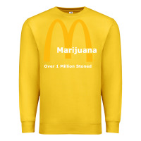 Lemon marijuana over 1 million stoned Premium Sweatshirt - artisFamous