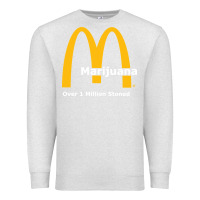 Oatmeal Heather marijuana over 1 million stoned Premium Sweatshirt - artisFamous
