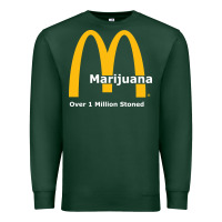 Sports Green marijuana over 1 million stoned Premium Sweatshirt - artisFamous