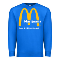 True Royal marijuana over 1 million stoned Premium Sweatshirt - artisFamous
