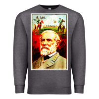 Charcoal Heather lee Confederate General Premium Sweatshirt - artisFamous