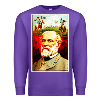 Purple lee Confederate General Premium Sweatshirt - artisFamous