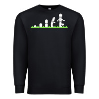 Black lego Premium Sweatshirt - artisFamous