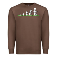 Chestnut lego Premium Sweatshirt - artisFamous