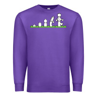 Purple lego Premium Sweatshirt - artisFamous