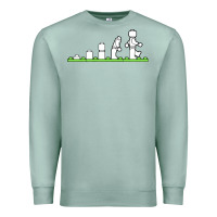 Seafoam lego Premium Sweatshirt - artisFamous