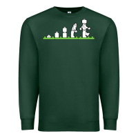 Sports Green lego Premium Sweatshirt - artisFamous