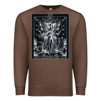 Chestnut hecate tarot card triple moon goddess witch wiccan pagan Premium Sweatshirt - artisFamous