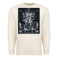 Sandshell hecate tarot card triple moon goddess witch wiccan pagan Premium Sweatshirt - artisFamous