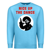 Ocean Blue nice up the dance Premium Sweatshirt - artisFamous