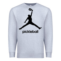 Heather Grey funny pickleball Premium Sweatshirt - artisFamous