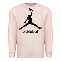 Pale Pink funny pickleball Premium Sweatshirt - artisFamous