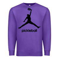 Purple funny pickleball Premium Sweatshirt - artisFamous