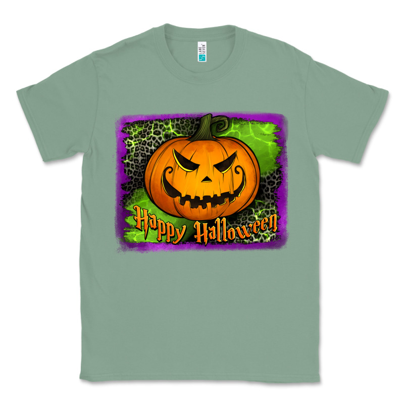 Happy Halloween Jack O' Lantern Pumpkin Classic Tee by Jasminsmagicworld | Teevron
