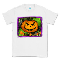 White happy halloween jack o' lantern pumpkin Classic Tee - Jasminsmagicworld