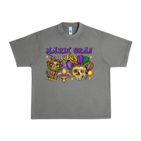 Tornado mardi gras vibes skull Urban Heavy Tee - FaDigitalArtStudio