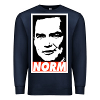 Navy norm macdonald Premium Sweatshirt - artisFamous