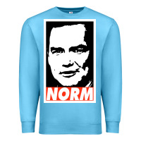 Ocean Blue norm macdonald Premium Sweatshirt - artisFamous