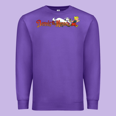 Dennis The Menace Funny Cartoon Movie Premium Sweatshirt Designed By Artisfamous