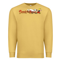Antique Gold Dennis the Menace funny cartoon movie Premium Sweatshirt - artisFamous