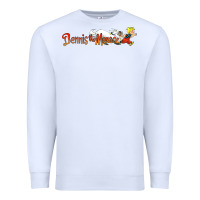 White Dennis the Menace funny cartoon movie Premium Sweatshirt - artisFamous