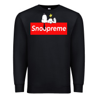 Black snoopreme Premium Sweatshirt - artisFamous
