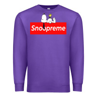 Purple snoopreme Premium Sweatshirt - artisFamous